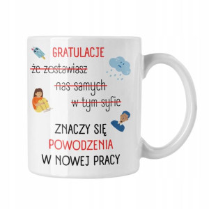 Kubek Prezent Na Pożegnanie Kolegi Koleżanki Pracy