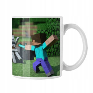 Kubek Minecraft, Prezent Fana, Zabawny Gadżet