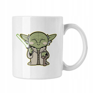 Baby Yoda Kubek Star Wars Śmieszny Chewbacca