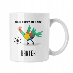 Personalizowany Kubek Piłkarza Śmieszny Prezent
