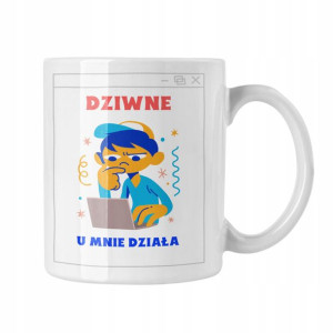 Kubek Informatyka Programisty śmieszny prezent