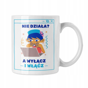 Kubek Informatyka Programisty śmieszny prezent