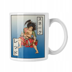 Kubek Japonia Styl Japoński Samurai Sakura Hokusai