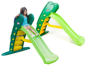 Little Tikes Wielka ZJEŻDŻALNIA Dla Dzieci Duża Zielona 180 cm