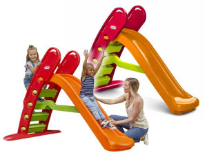 Little Tikes Wielka ZJEŻDŻALNIA Dla Dzieci Duża Pomarańczowa 180 cm