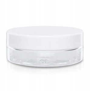Słoik 50ml Pet Z Nakrętką Białą Słoiczek
