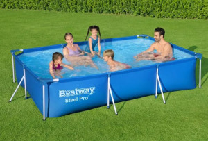 Basen stelażowy prostokątny Bestway 56404 300 x 201 + GRATIS!!!