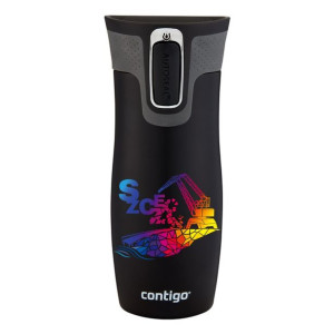 Kubek termiczny Contigo West Loop 2.0 470 ml - Szczecin - czarny