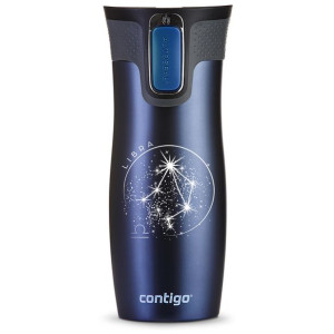 Kubek termiczny Contigo West Loop "Waga" 470 ml - granatowy mat