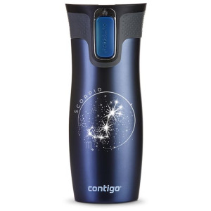 Kubek termiczny Contigo West Loop "Skorpion" 470 ml - granatowy mat