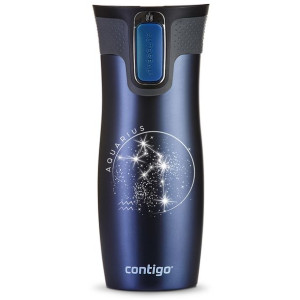 Kubek termiczny Contigo West Loop "Wodnik" 470 ml - granatowy mat