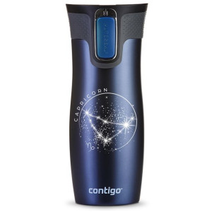 Kubek termiczny Contigo West Loop "Koziorożec" 470 ml - granatowy mat