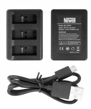 Ładowarka trójkanałowa Newell SDC-USB HERO 5-6-7