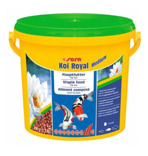 SERA KOI ROYAL MEDIUM 3.800ml - granulat pokarm podstawowy dla Koi