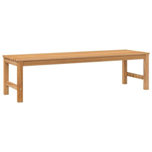 Ławka ogrodowa, 150 cm, lite drewno tekowe