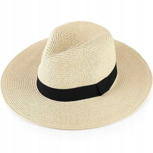 Kapelusz słomiany fedora