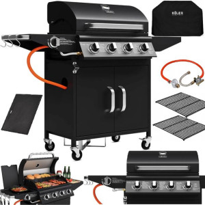 Grill Gazowy KOLER Relish v2 BLACK 5 palników 16kW