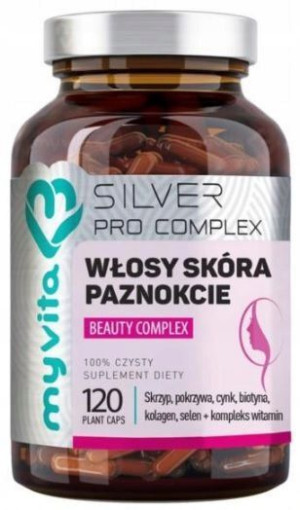 Myvita Silver Pro Complex Włosy Skóra Paznokcie120