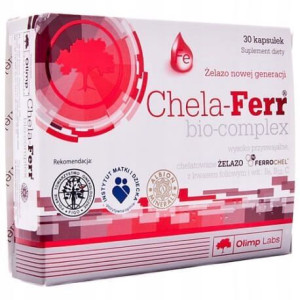 Olimp Chela-ferr Bio-complex Żelazo Witaminy