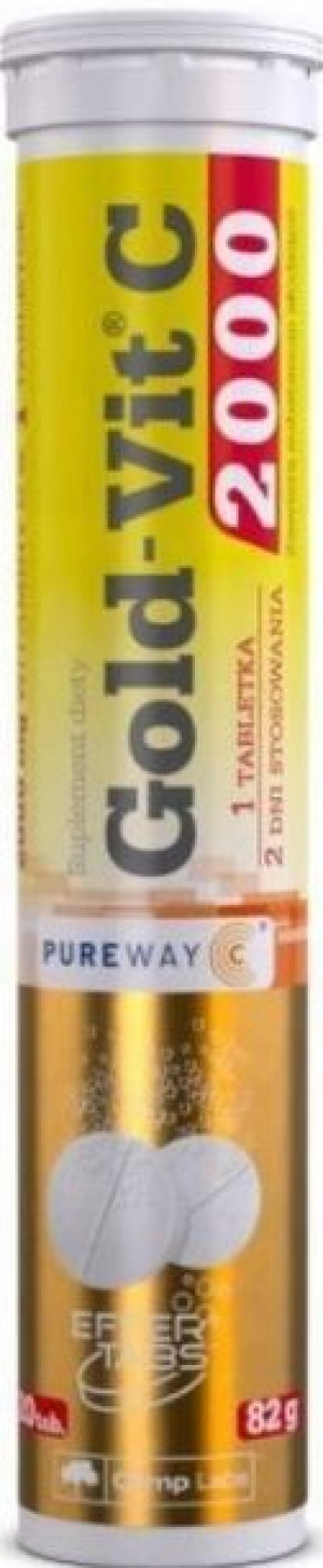 Olimp Gold Vit-c 2000mg Witaminy C Cytryna 20