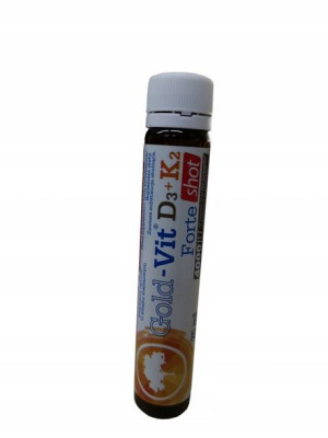 Olimp Gold-vit D3+k2 Forte Shot 4000iu 1 Ampułka