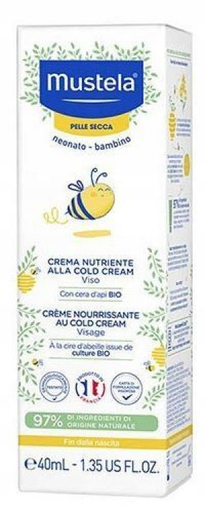 Mustela Bebe Cold Cream Krem Odżywczy Do Twarzy 40