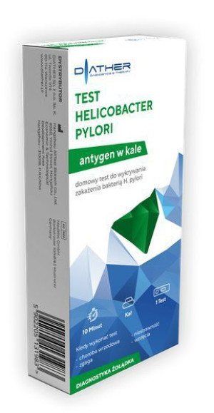 Diather Test helicobacter pylori antygen w kale