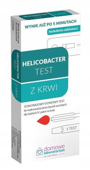 Test Do Wykrywania Helicobacter Pylori We Krwi