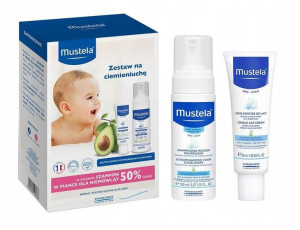 Mustela Zestaw Na Ciemieniuchę Krem Szampon Piance