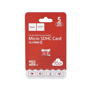 Hoco karta pamięci microSD TF High Speed Memory 16GB Class 10