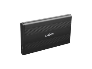 Obudowa UGO UKZ-1003 (2.5"  USB 2.0  Aluminium  kolor czarny)
