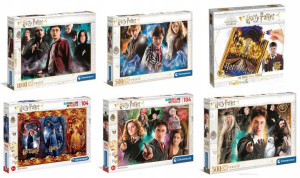 Mega Zestaw Puzzli Harry Potter 6 Paczek!