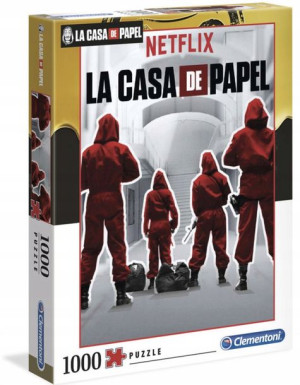 Puzzle 1000 La Casa De Papel Netflix Dom Z Papieru