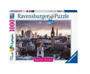 Puzzle 1000 Londyn Ravensburger London Eye