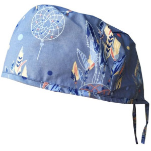 Czepek medyczny chirurgiczny uniwersalny unisex wielokolorowy W1071