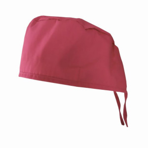 Czepek medyczny chirurgiczny uniwersalny unisex malinowy