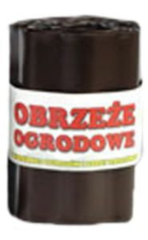 OBRZEŻE TRAWNIKOWE, obrzeża, palisady 20 cmx9 m brązowe