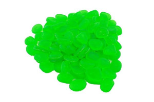 Ag653b Kamienie Świecące Fluor Zielone
