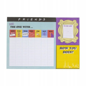 Planer Tygodniowy Friends Przyjaciele Oryginalny