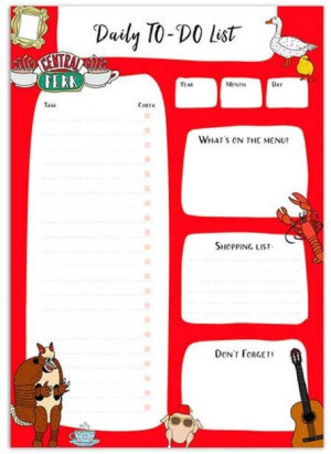 Friends Planer Notes Przyjaciele A5