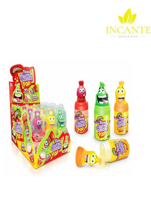 Johny Bee Bottle POP Lizak z proszkiem 12szt