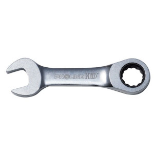 Klucz oczkowo-płaski z grzechotką krótki, 11mm, proline "hd"