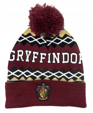 Czapka Harry Potter Gryffindor Bordowa