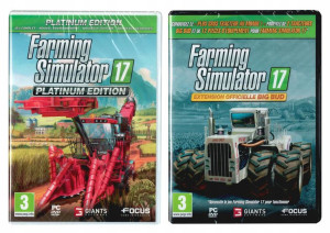 Farming Simulator 17 Platinum + Big Bud Pc Nowa