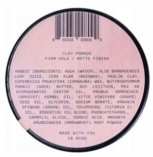 FIRSTHAND Clay Pomade glinka do włosów mocna 88ml