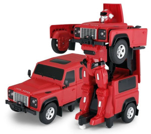 Land Rover Transformer 1:14 2.4GHz RTR (akumulator, ładowarka USB) - czerwo