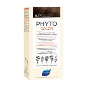 PHYTO PHYTOCOLOR 6.77 Jasne brązowe cappuccino