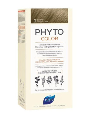 PHYTO PHYTOCOLOR 9 Bardzo jasny blond