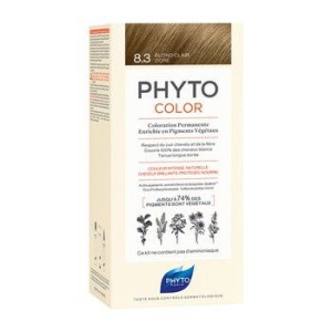 PHYTO PHYTOCOLOR 8.3 Jasny złoty blond