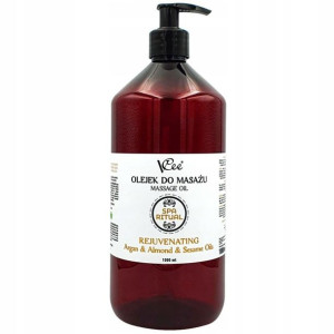 OLEJEK DO MASAŻU VCee NATURALNY - Odmładzający 1000 ml